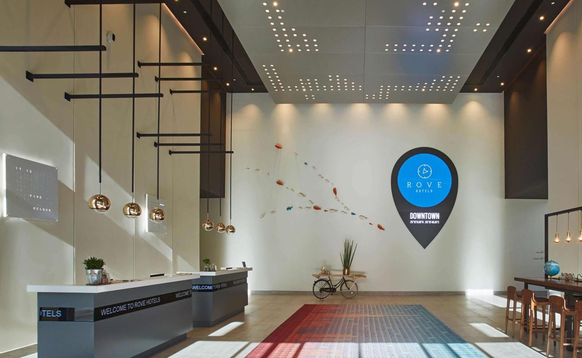 Rove Downtown Hotel Dubai Exterior photo